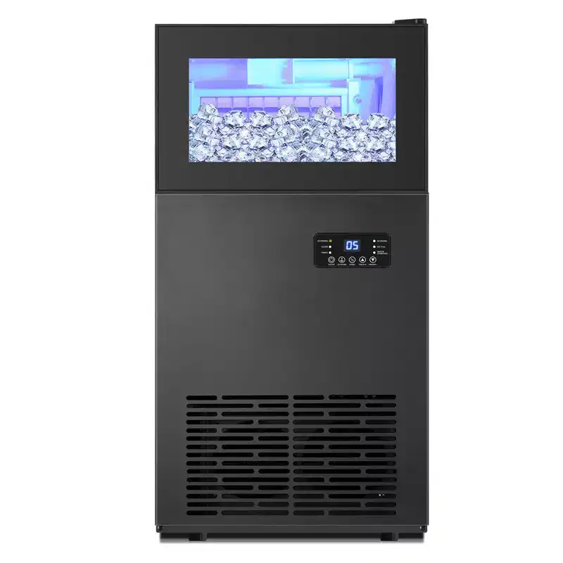 Tylza Commercial Built-in or Freestanding Ice Maker 160Lbs/24H in Black