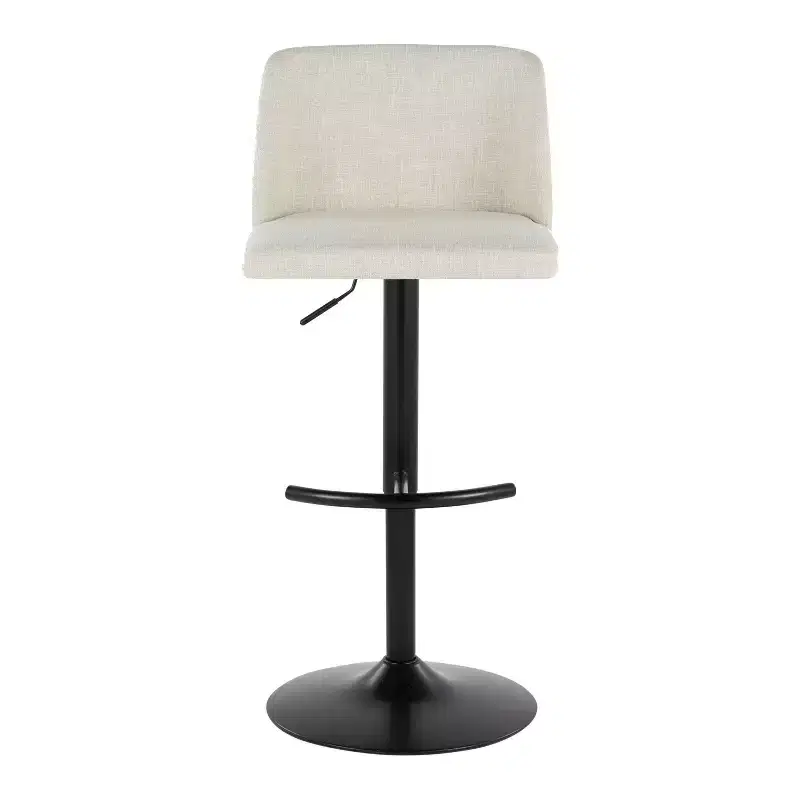 Adjustable Swivel Bar Stool