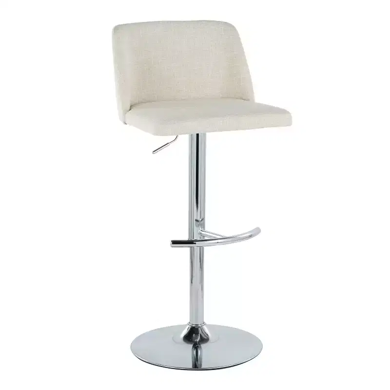 Adjustable Swivel Bar Stool
