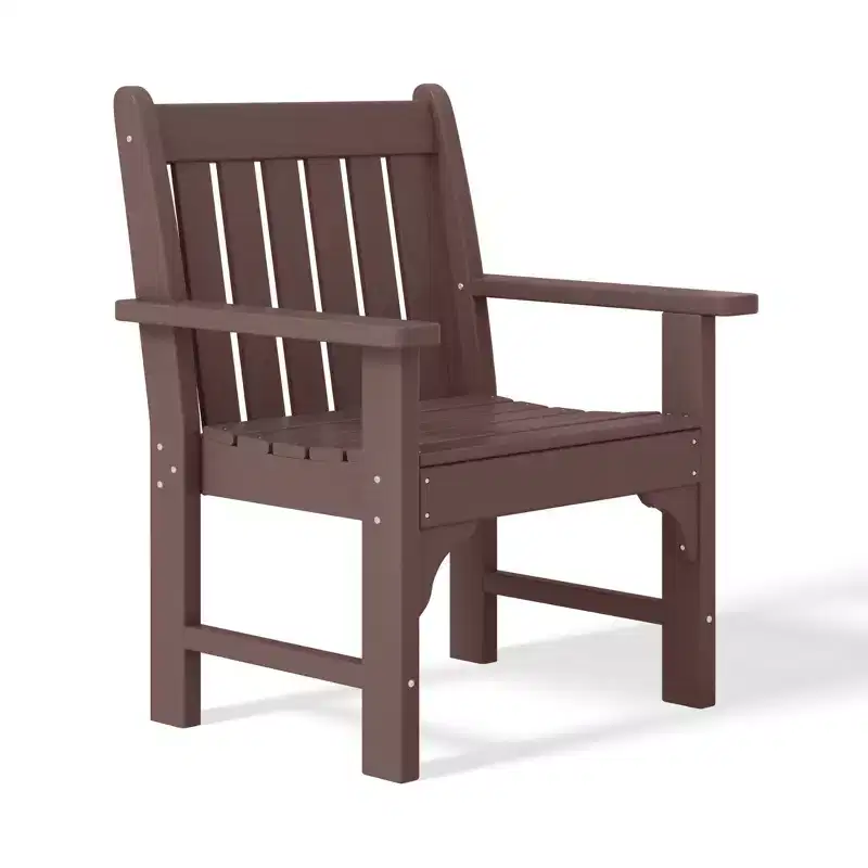 WestinTrends Malibu Outdoor Patio 3-Piece HDPE Adirondack Garden Chairs with Square Adirondack Side Table Set