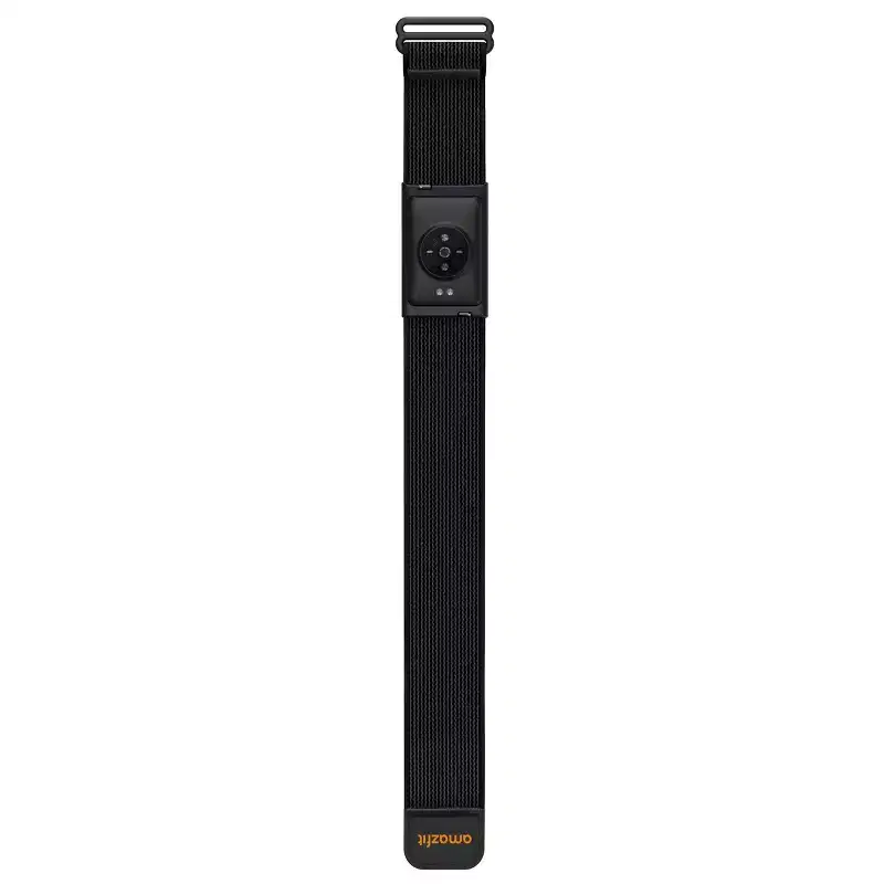 Amazfit Helio Strap Fitness Tracker Wristband, 24/7 Activity and Sleep Tracker with Heart Rate, 10 Days Battery, 27 Sports Modes - Black