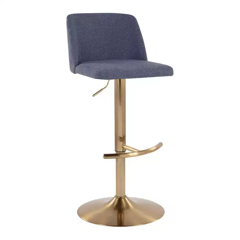 Adjustable Swivel Bar Stool
