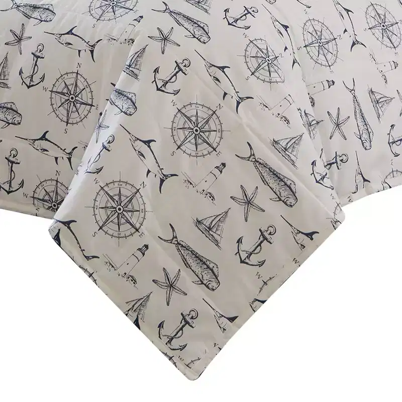 Split P Captain Quarters King Bedspread