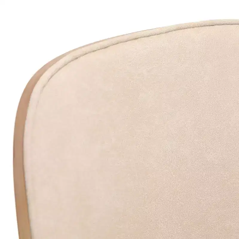 LeisureMod Tule Modern Dining Chair Set of 4 with PU Leather, Velvet, or Suede Seat and White Steel Frame  Kitchen, Dining Room, Home, Cafe, Seating