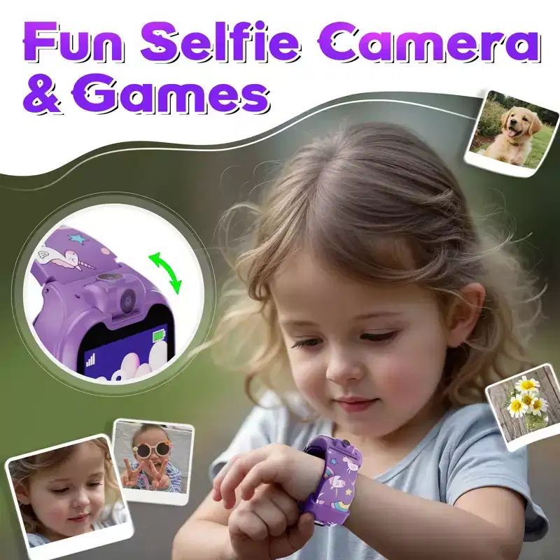 Contixo Kids Smartwatch with Camera, 1.54 HD Touch Screen, 16 Educational Games, Music, Video & Audio watch Toys For Boys & Girls Ages 3-12