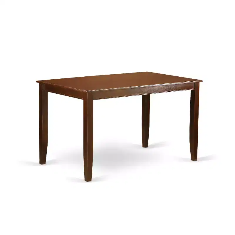 Gathering Table Set - Kitchen Dining Table with Bar Stools - Modern Wood Table & Chairs