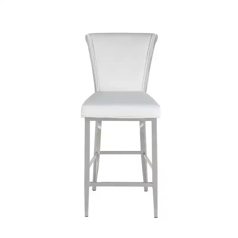 Chintaly Imports,Contemporary Flare Back Bar Stool