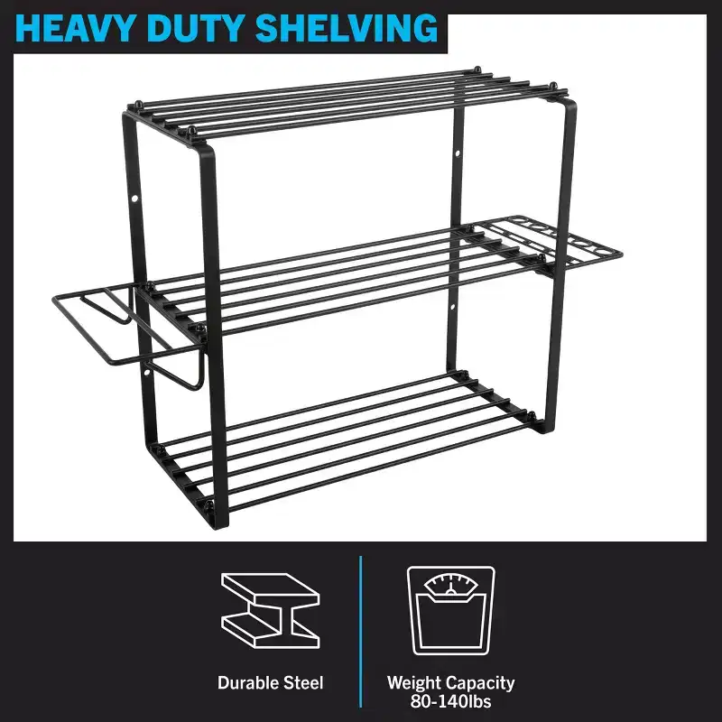 3-Tier Power Tool Organizer Shelving