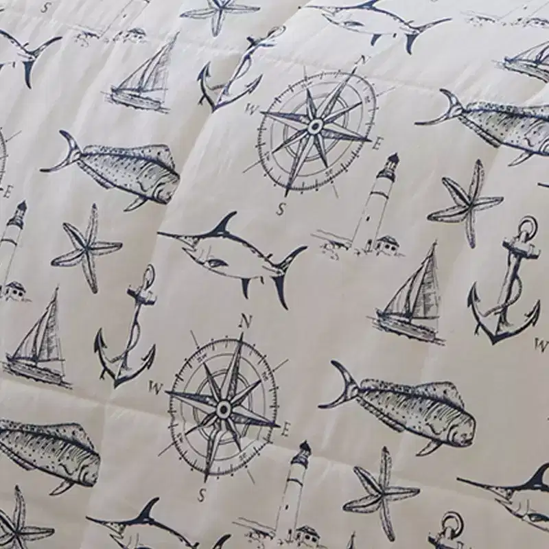 Split P Captain Quarters King Bedspread