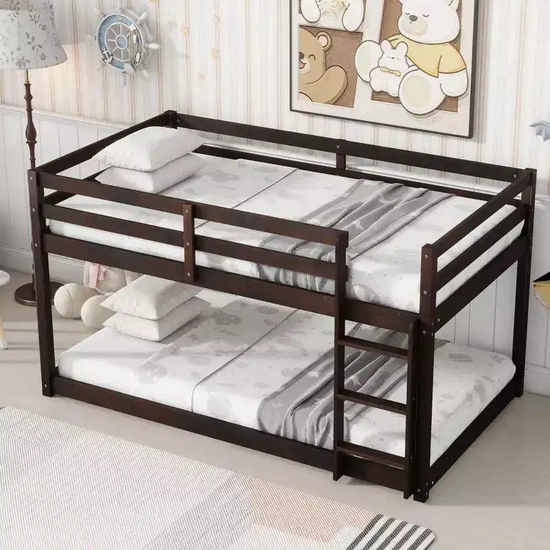 MAYEERTY Queen Bunk Bed Safety Rail Kid-Friendly Heavy-Duty Metal