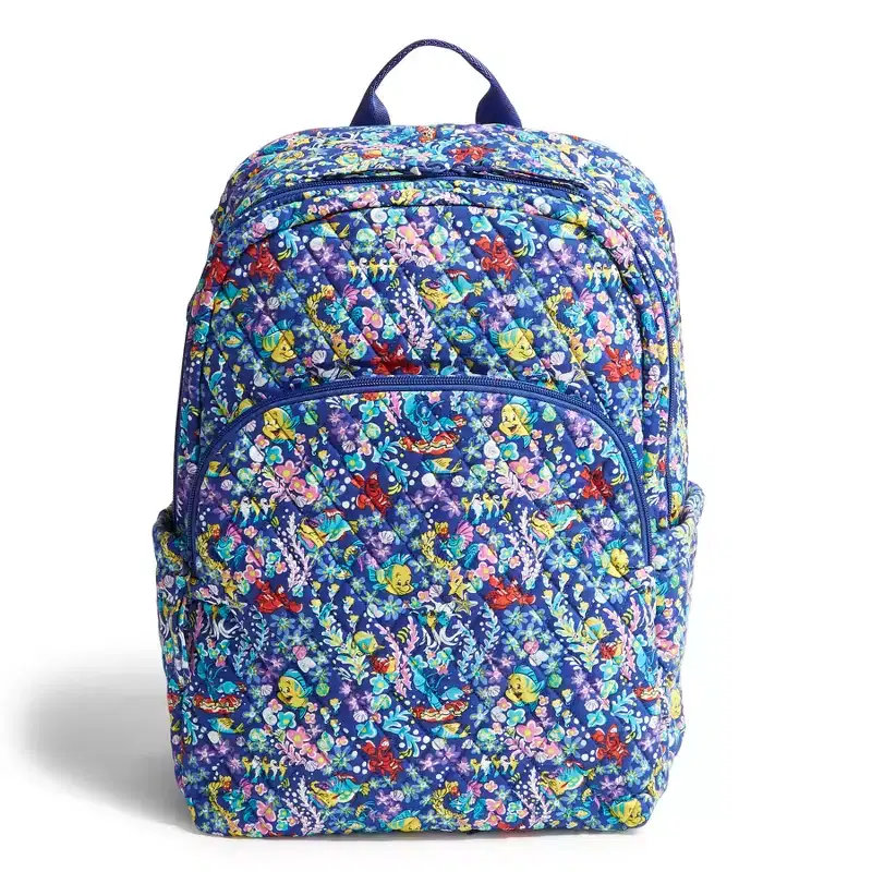 Vera Bradley Women's Outlet Disney Cotton Essential Large Backpack