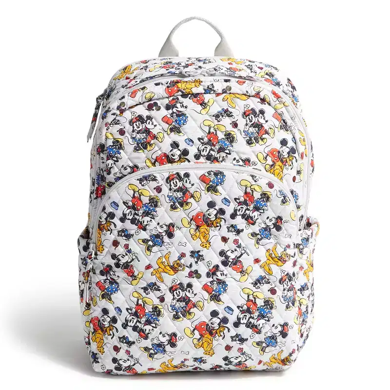 Vera Bradley Women's Outlet Disney Cotton Essential Large Backpack