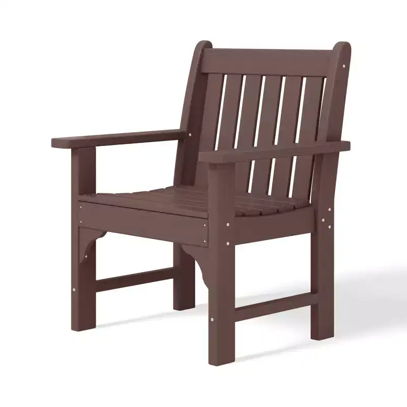 WestinTrends Malibu Outdoor Patio 3-Piece HDPE Adirondack Garden Chairs with Square Adirondack Side Table Set
