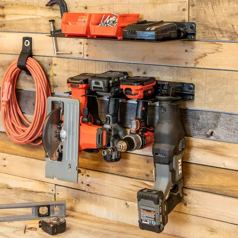 StoreYourBoard Clifton Power Tool Organizer & Shelf | Garage Storage Rack