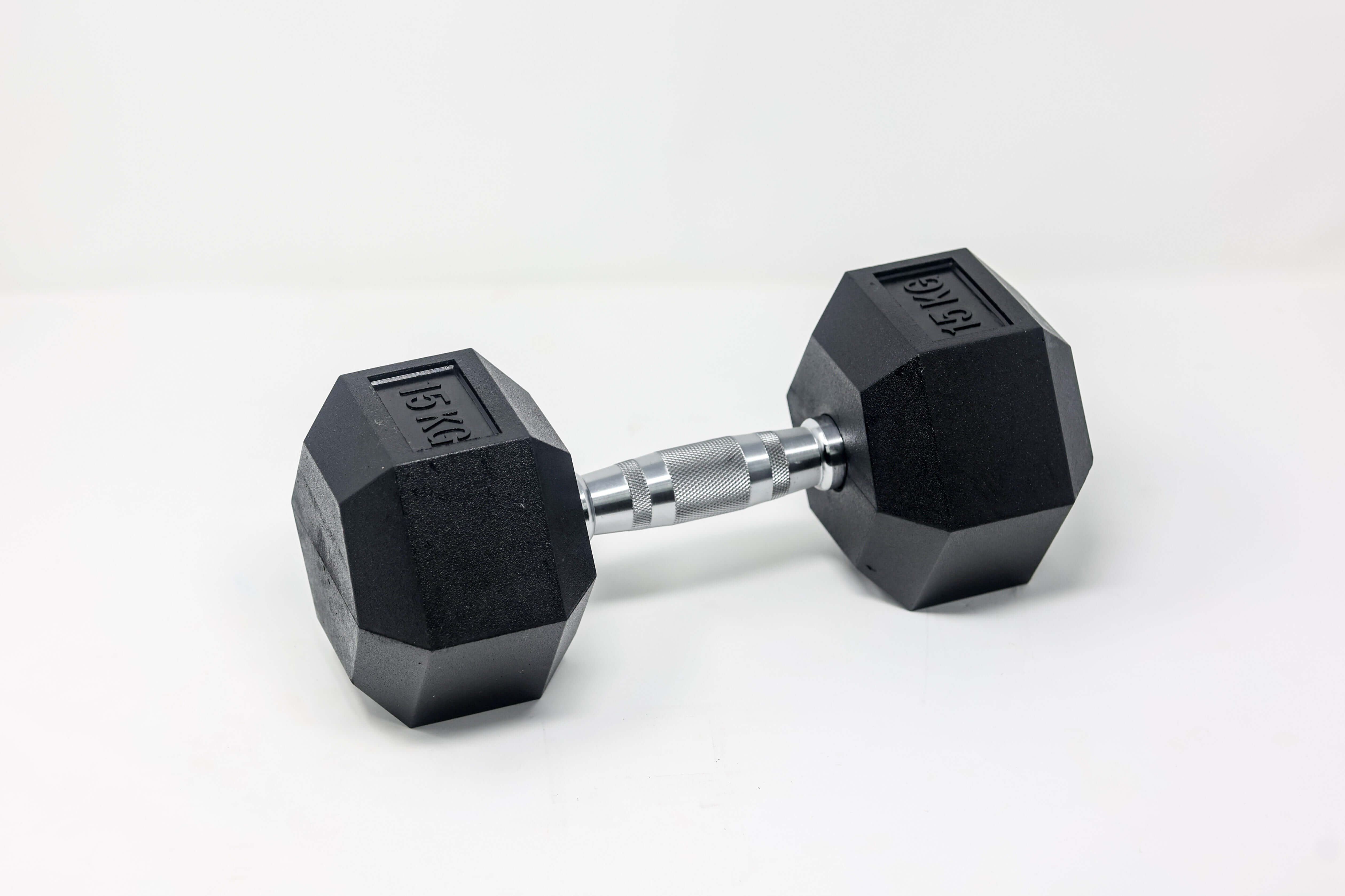 Rubber Hex Dumbbell (Pairs)