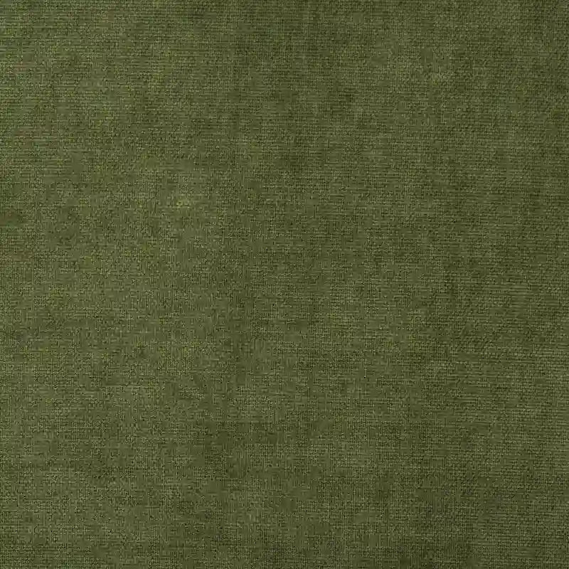99-Inch Mid-Century Sofa – Distressed Green Velvet, Low-Profile, Sinuous Spring, Seats 3
