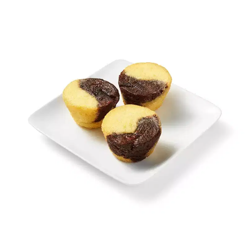 Madeleine Cookies and Brownie Duo