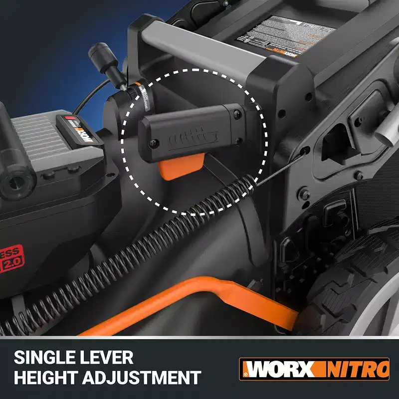Worx Nitro WP772 40V PowerShare PRO 21 Cordless Push Lawn Mower