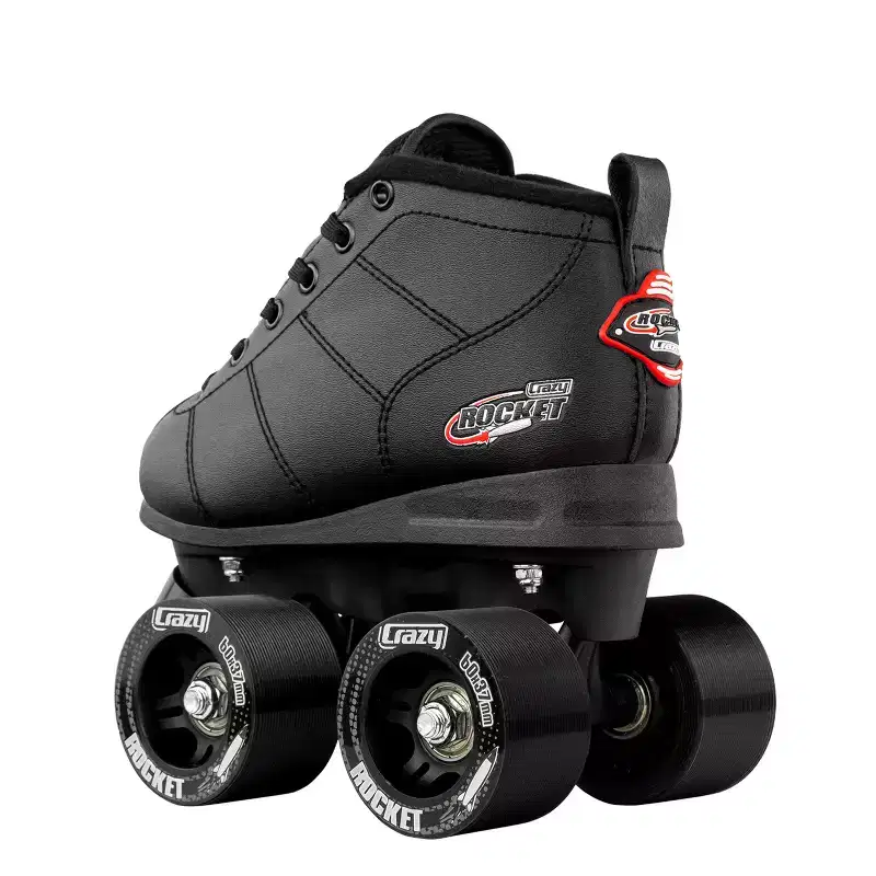 Crazy Skates Rocket Roller Skates For Girls - Great Beginner Kids Quad Skates