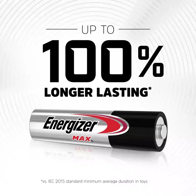 Energizer Max AAA Batteries - Alkaline Battery