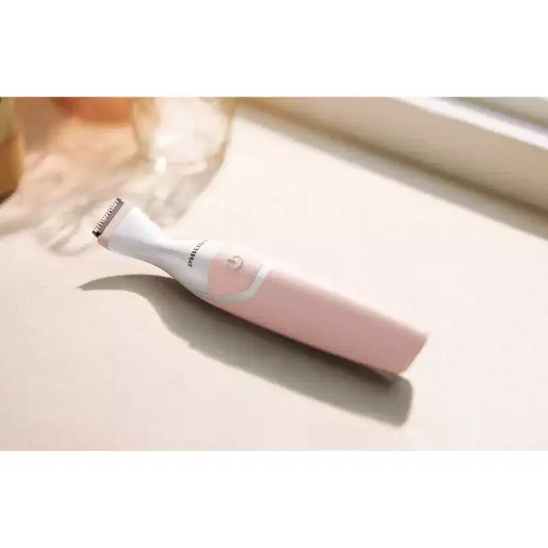 Philips Women's Rechargeable Electric Trimmer Bundle Kit - BRT387/90: Whole Body, Sensitive Skin, Battery Operated