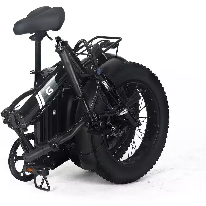 Electric Bike for Adults,20 x 4.0 Fat Tire Folding Ebike,48V Removable Battery and 7-Speed Gears Ideal for Commuting