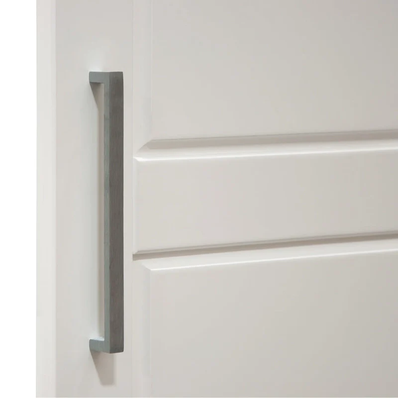100% Solid Wood Metro Wardrobe Armoire – Solid Wood or Mirrored Doors, Multiple Finishes