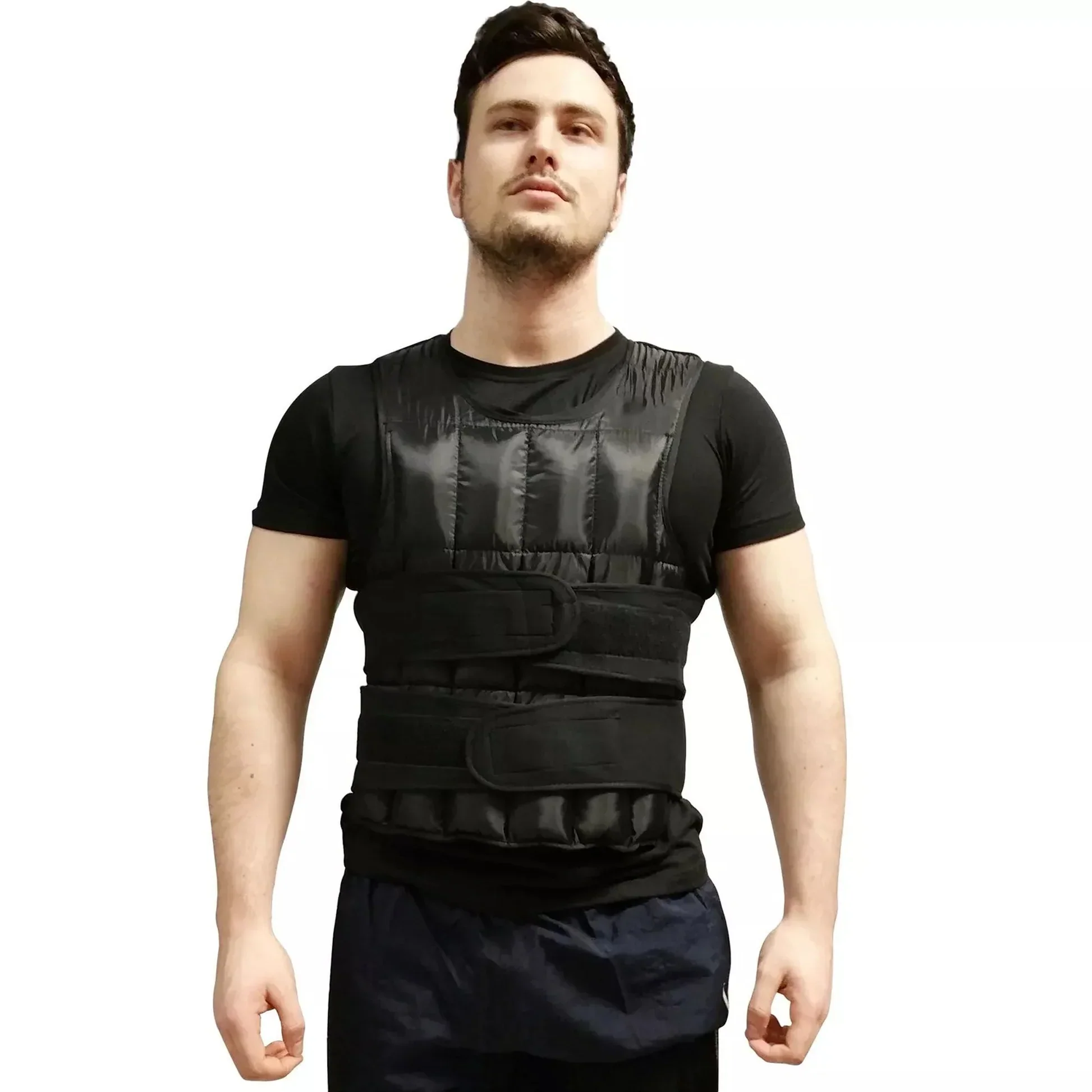 Adjustable Weighted Vest 10KG¨C20KG, 38 Removable Weights, Unisex Close-Fit Design, Even Load, Sweat Resistant for Running, HIIT & Home Gym Workouts