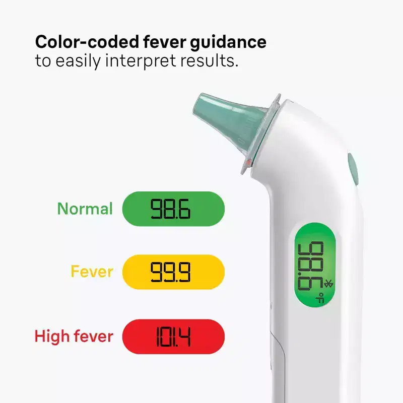 Braun ThermoScan 4+ Connect Ear Battery Health Thermometer