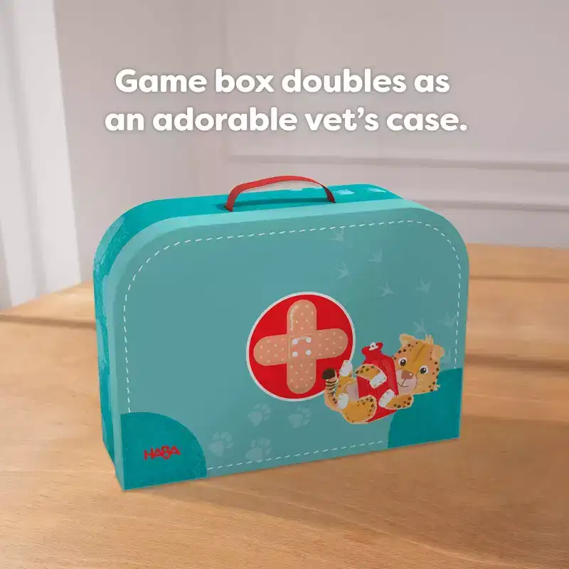 HABA My Very First Games - At the Vet, Toddler Games & Veterinarian Playset for Kids, Pretend Play Toys and Learning Toys for Toddlers 2-4 Years