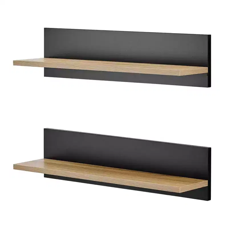 23.62 Set of 2 Repose Display Photo Ledge Shelves - Danya B.