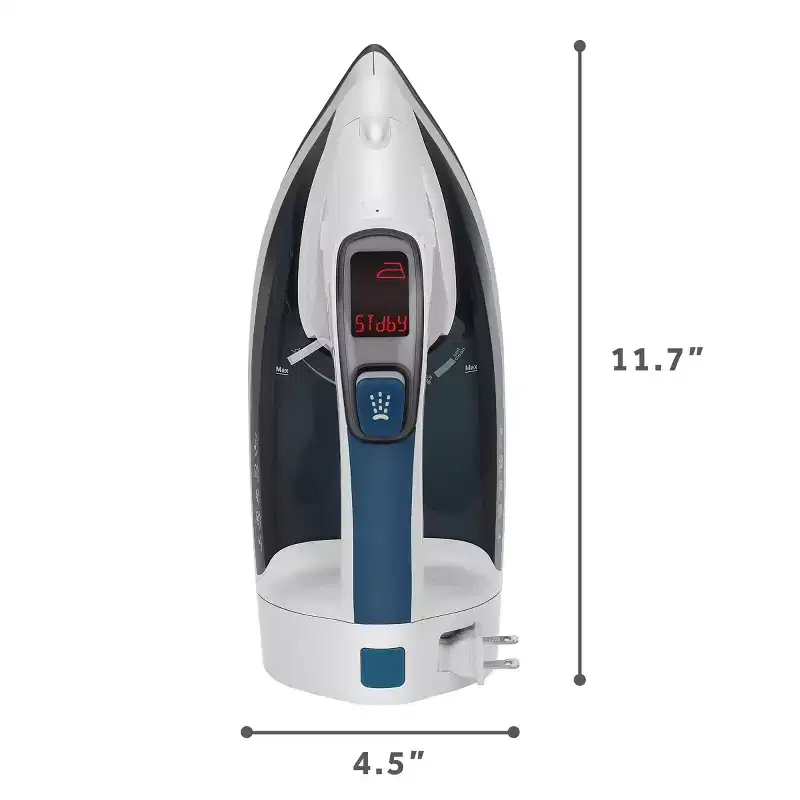 Sunbeam 1700W Digital Pro Steam Iron with Retractable Cord