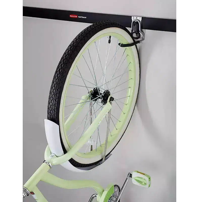 Garage Storage Vertical Wall Hook Bike Rack, 4-Pack