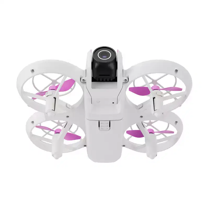 Contixo F15 Astro Kids Drone, HD Camera, 2.4 Screen Remote, Auto Hover, 2 Batteries, RGB Light 3D Flip Drones Toys Gift for Boys Girls- Pink