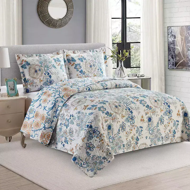 Egyptian Linens Layan Bedspread Oversize Quilt Set
