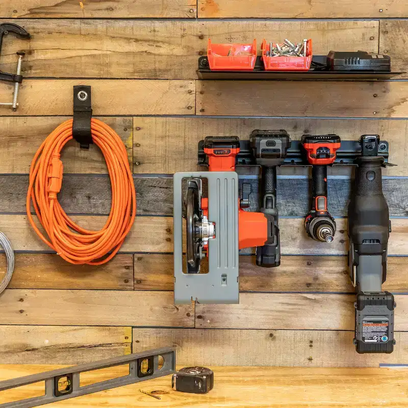 StoreYourBoard Clifton Power Tool Organizer & Shelf | Garage Storage Rack