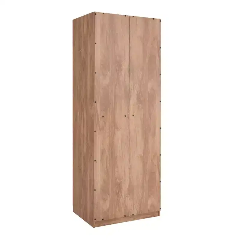 Lee 2 Door and 4 Shelf Wardrobe Closets