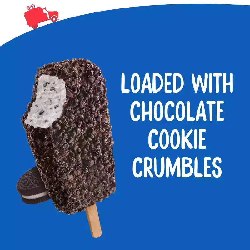 Good Humor Cookies & Crème Frozen Dessert Bars - 16.5oz/6ct