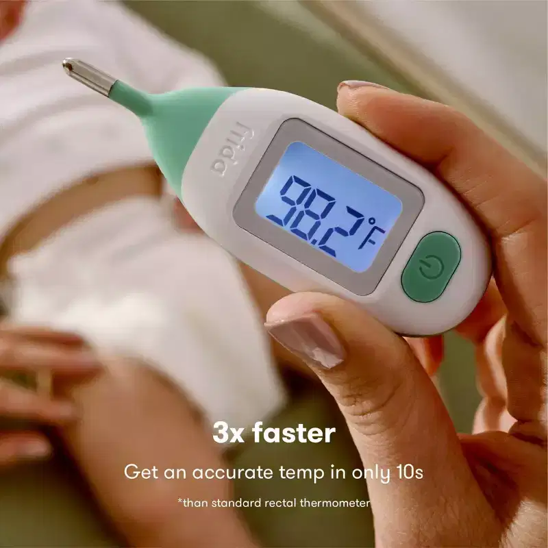 Frida Baby Rectal Battery Thermometer, Memory Holds Last 10 Readings