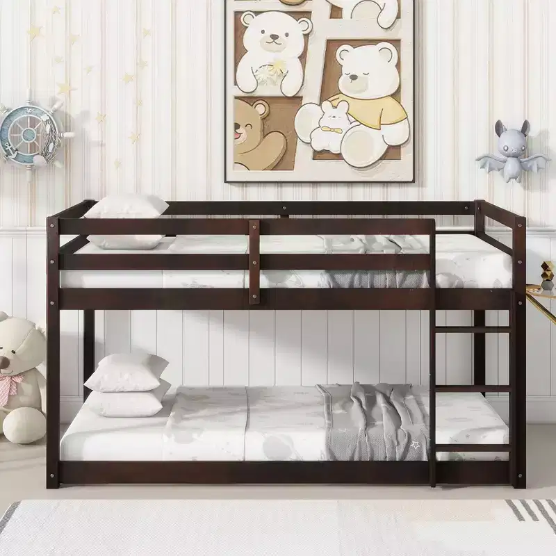 MAYEERTY Queen Bunk Bed Safety Rail Kid-Friendly Heavy-Duty Metal