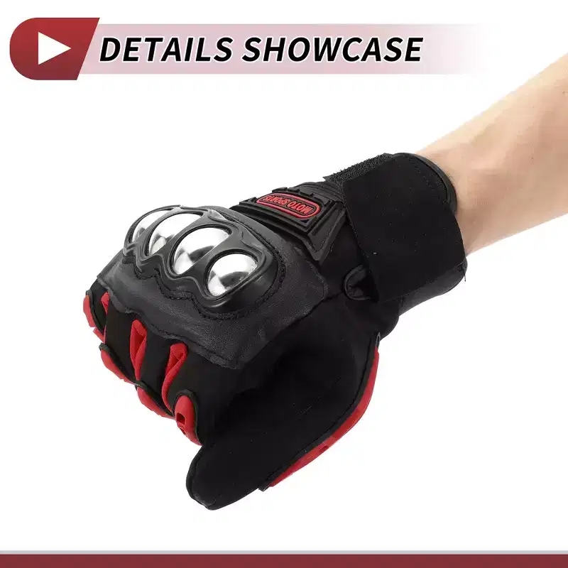 Unique Bargains Motorcycle Cycling Gloves 1 Pair