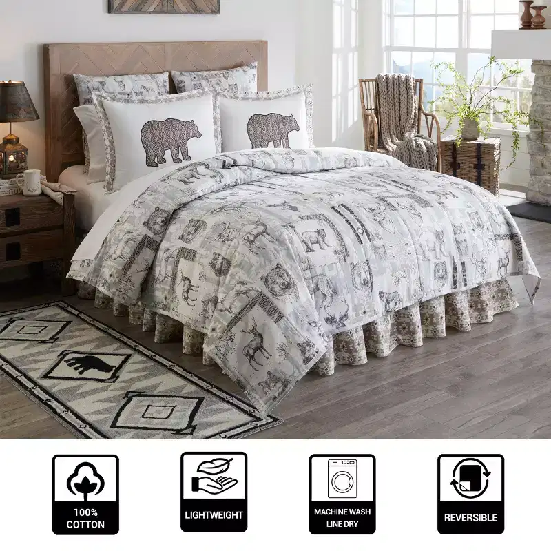 Park Designs Wild And Beautiful Queen Bedspread