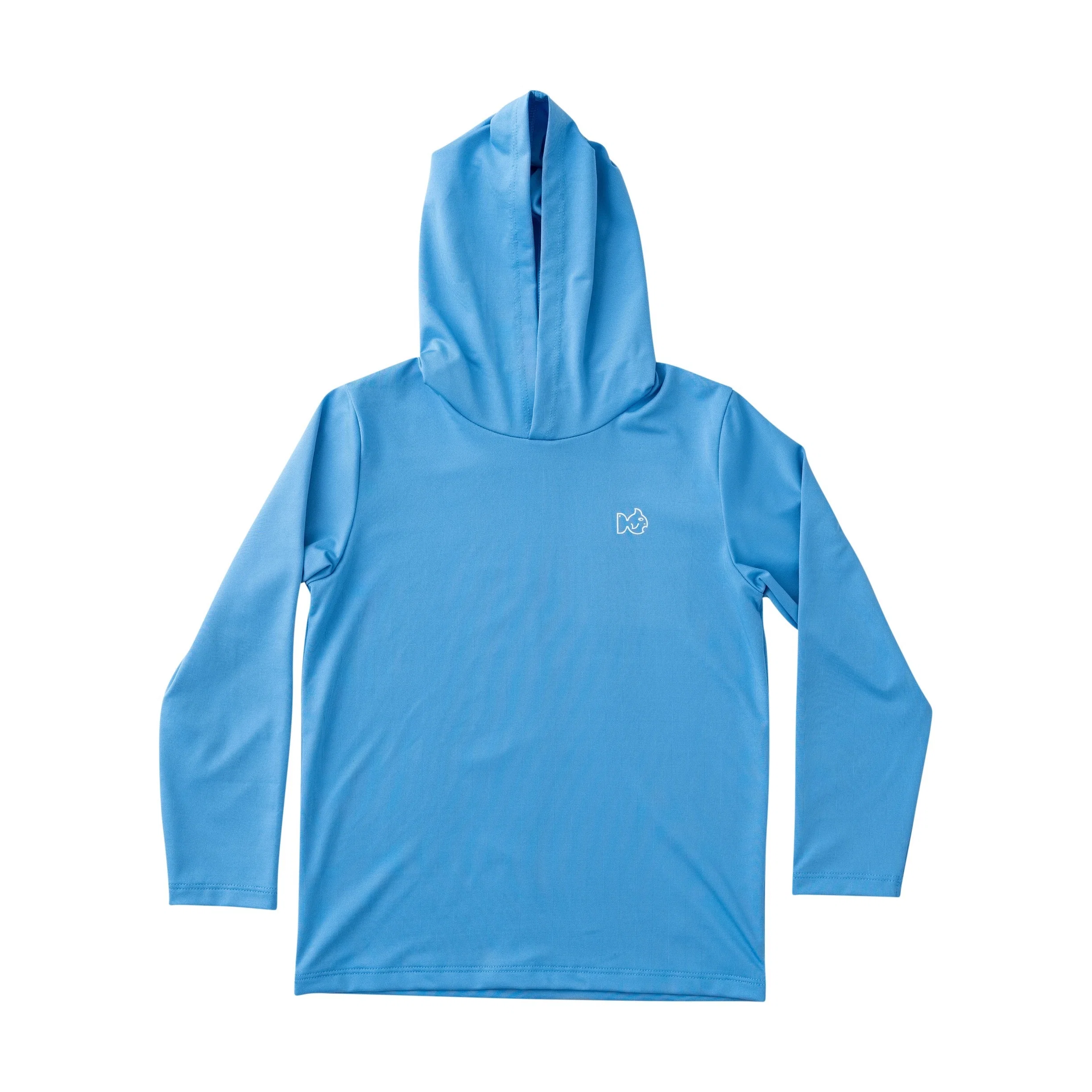 Kid's Pro Performance Hoodie T-shirt ¨C Tropical Marlin Art