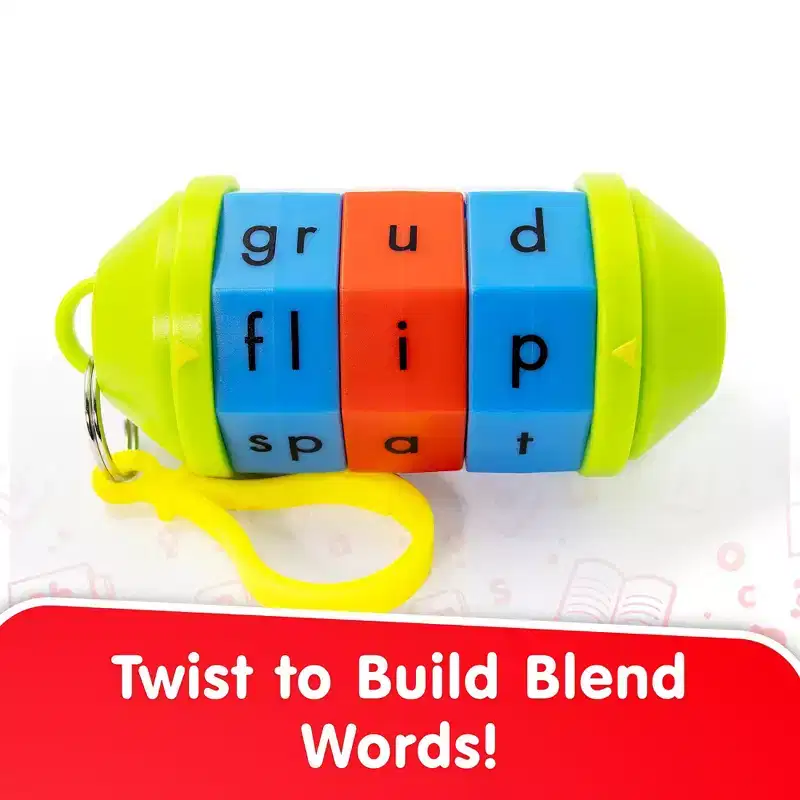 Junior Learning: Spidget Word Tumbler - Blends - Interactive Phonics Fidget