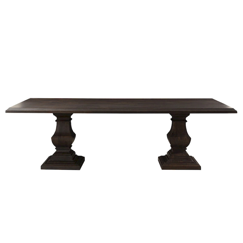 Vintage Brown Rectangle Dining Table