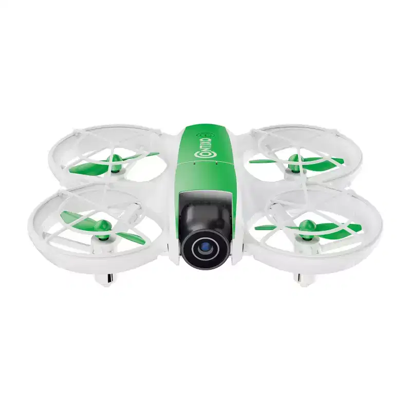Contixo F15 Astro Kids Drone, HD Camera, 2.4 Screen Remote, Auto Hover, 2 Batteries, RGB Light 3D Flip Drones Toys Gift for Boys Girls- Green