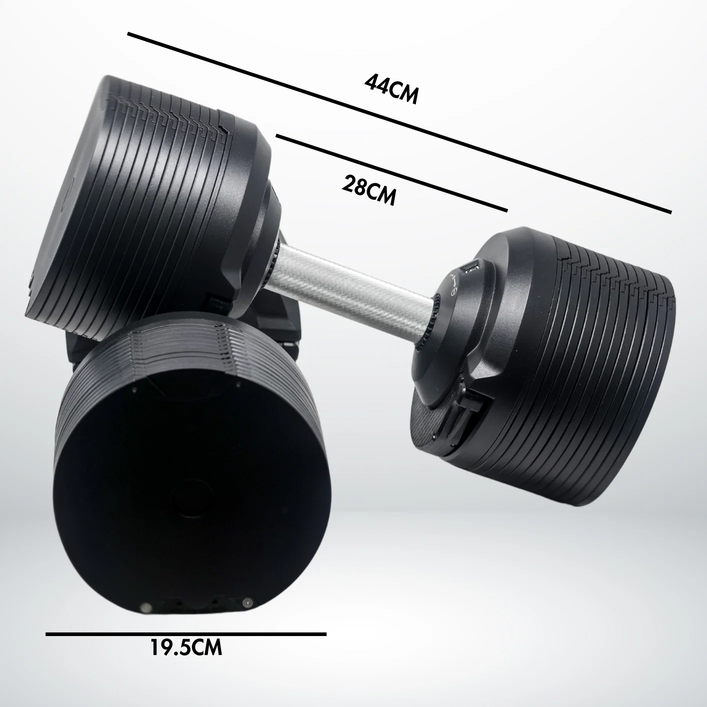 Adjustable Dumbbells Black Edition (Pair)