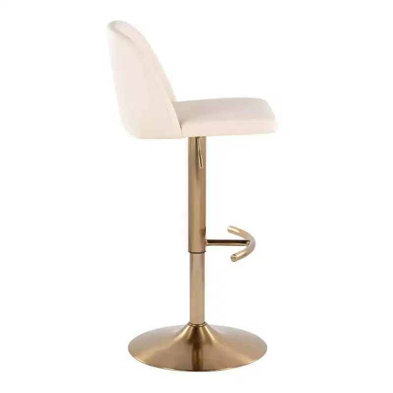 Adjustable Swivel Bar Stool