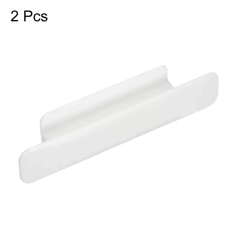 Unique Bargains Plastic Self-Adhesive Drawer Wardrobe Sliding Door Pulls