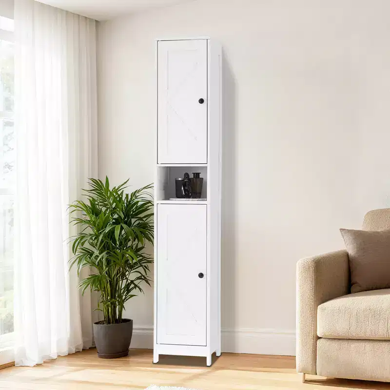 Modern Bathroom Furniture Set  Durable, Space-Saving Storage Solution  Complete Set for Stylish & Functional Bathroom Organization